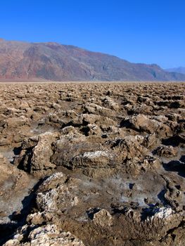Devils Golf Course in Death Valley