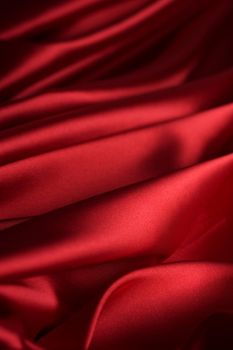 Red Silk Closeup 
