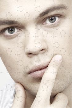 handsome man puzzle