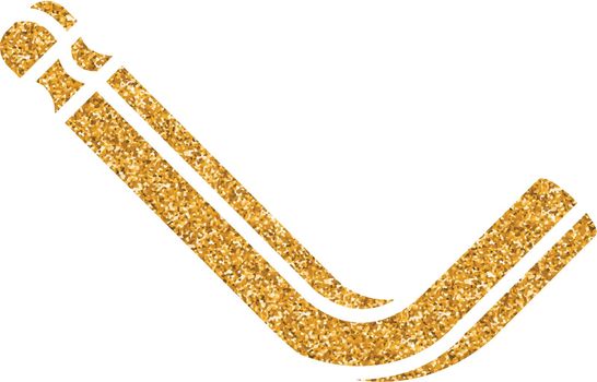 Gold Glitter Icon - Allen key