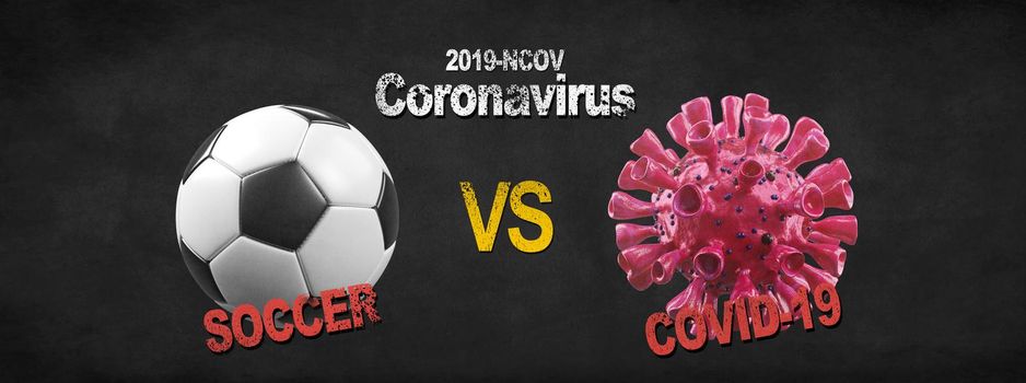 Soccer events through the corona virus time
