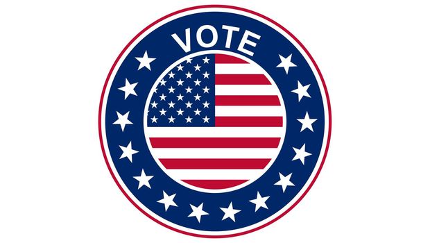 Vote election day in United States of America.