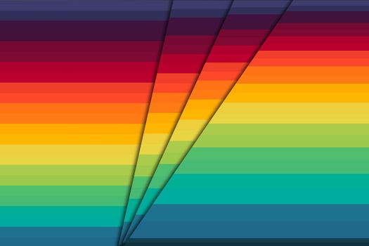 Abstract colorful background with straight lines 