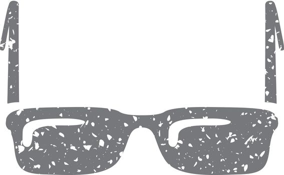 Grunge icon - Eyeglasses