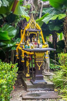 Traditional Thai spirit house