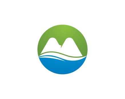 Mountain icon Logo Business Template