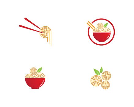 noodle logo  design