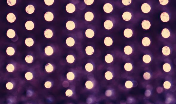 Purple and gold holiday abstract background