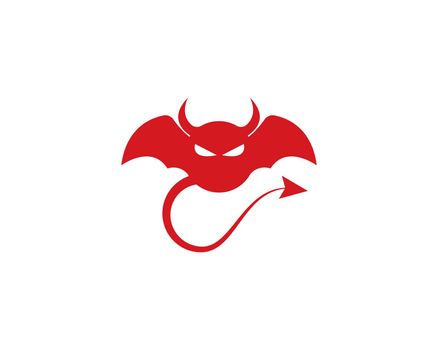 Devil logo vector