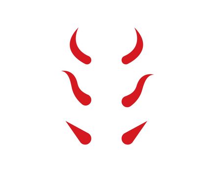 Horn Devil logo vector 