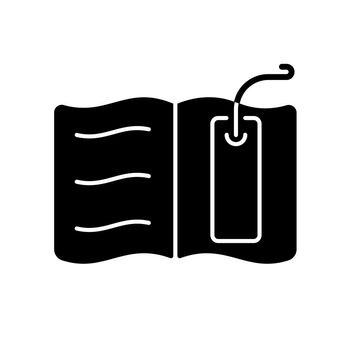 Bookmark black glyph icon