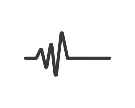 pulse line vector