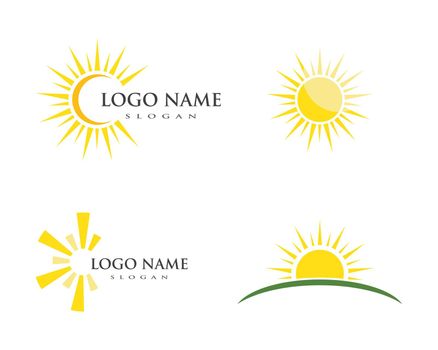 Sun ilustration logo
