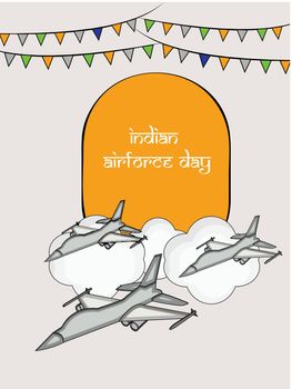 Indian Airforce Day Background