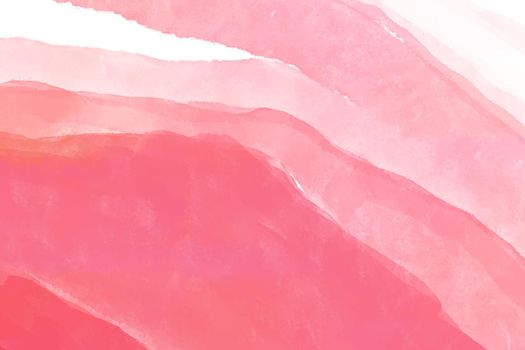 Pink watercolor background, abstract desktop wallpaper vector