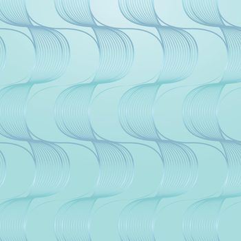 Seamless shiny blue wave abstract patterned background design resource vector