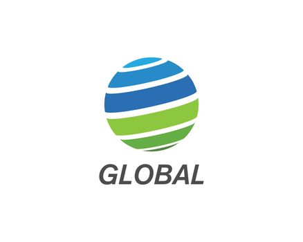 global business  ilustration logo 