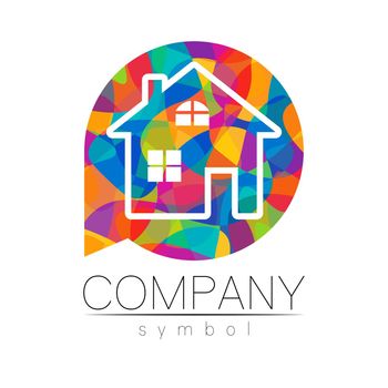Company Logo Vector House Icon for Branding Real Estate Symbol Building and Apartment Rent Concept Sign