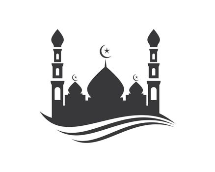 Mosque icon vector