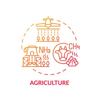Agriculture concept icon