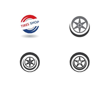 Tires logo vector