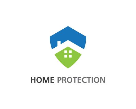 Home protection logo vector