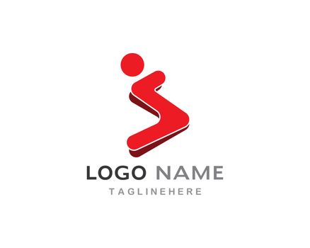 S letter logo design 
