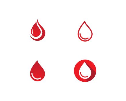 Blood  icon vector 