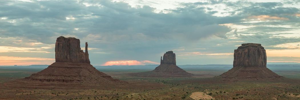 Utah panorama from John Ford's Point Monument Valley
