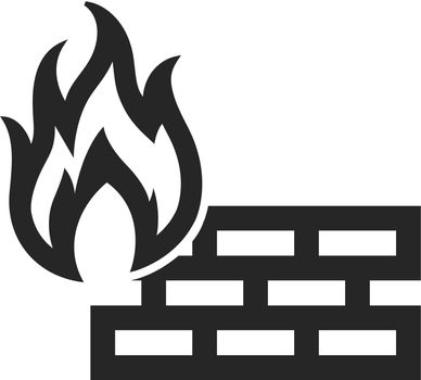 Outline Icon - Firewall