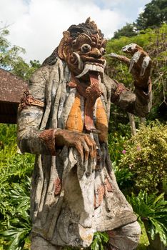 Traditional Balinese God statue