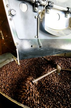 Roasting process of coffee