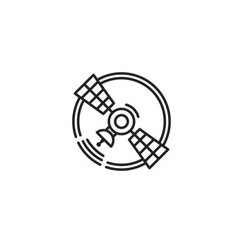 Satelite Vector icon design illustration