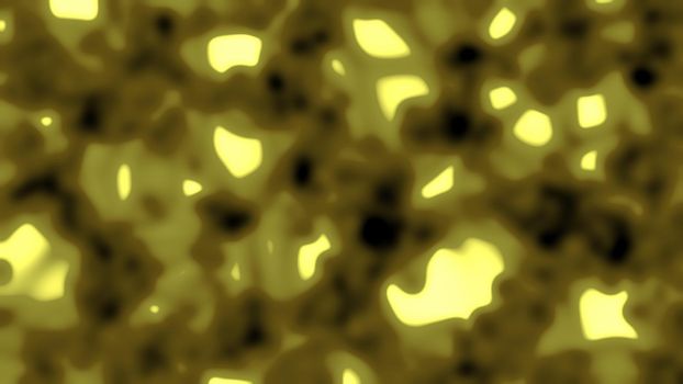 Golden abstract background. texture caustic pattern