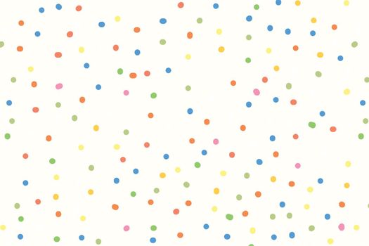 Polka dot pattern background, aesthetic design vector