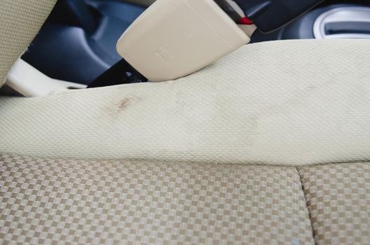 car upholstery dirty