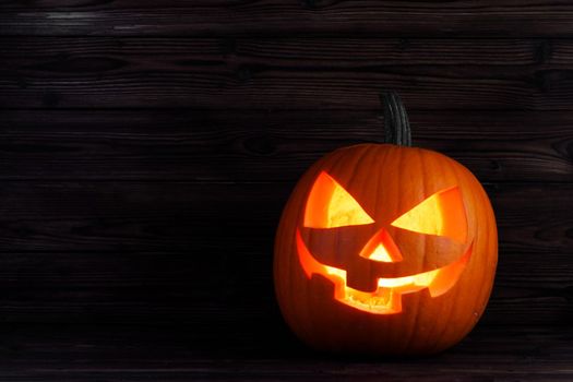 Jack o lantern Halloween pumpkin