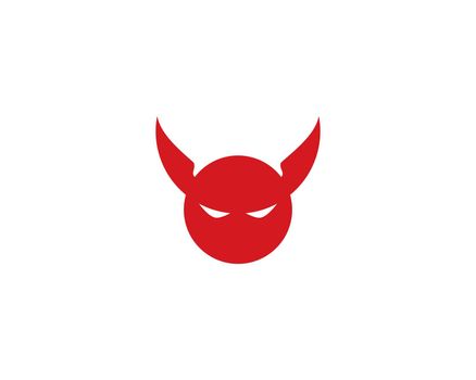 Devil logo vector 