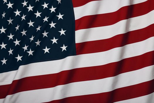Heavy cotton US American flag background