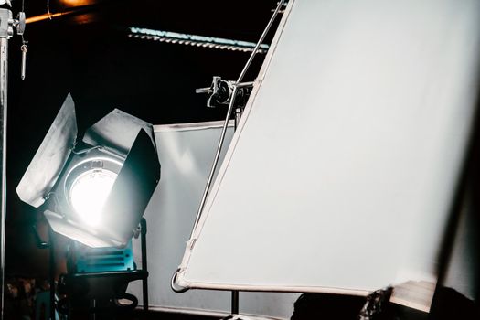 image of studio lighting setup background