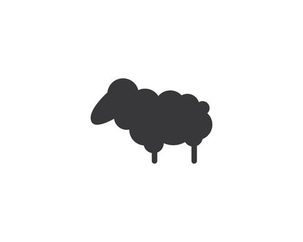sheep logo vector 