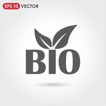 bio single vector icon