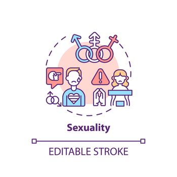 Sexuality concept icon