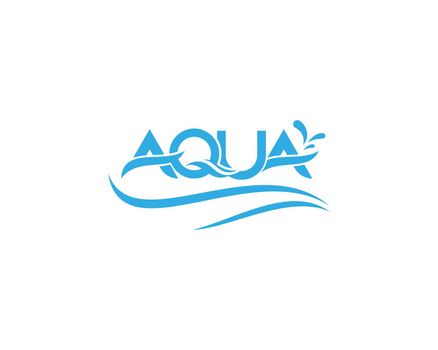 Aqua ,Water Wave symbol and icon