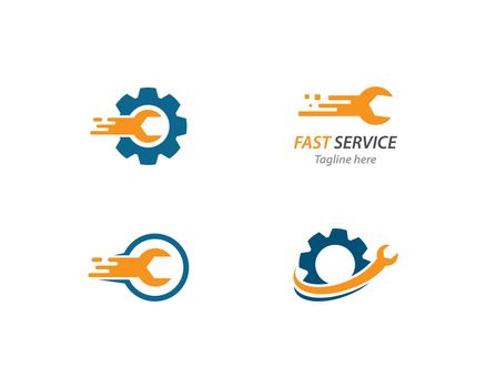 Service tool logo vector