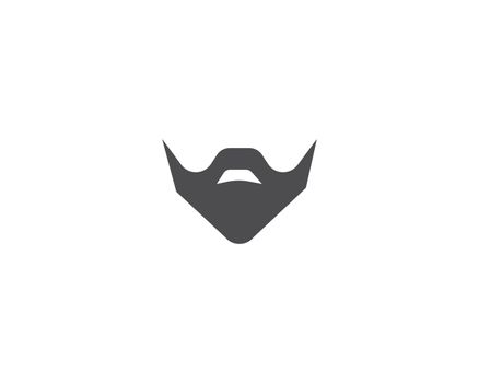 Mustache logo vector