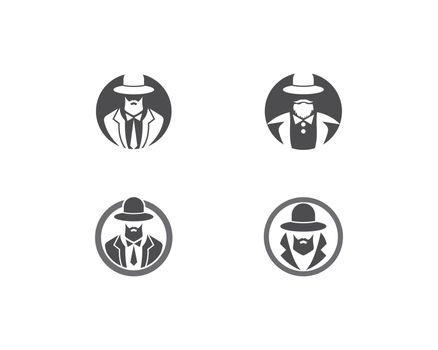 Detective logo vector