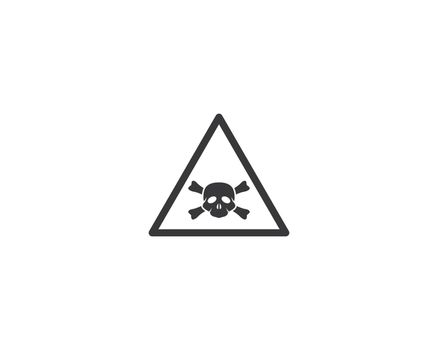 Warning icon vector