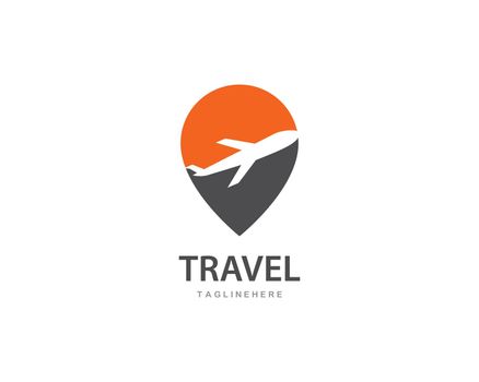 Travel logo vector 