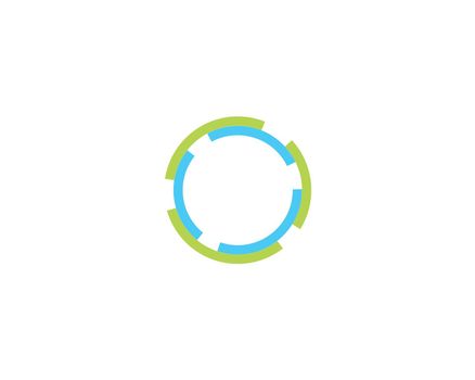 circle ring logo template 